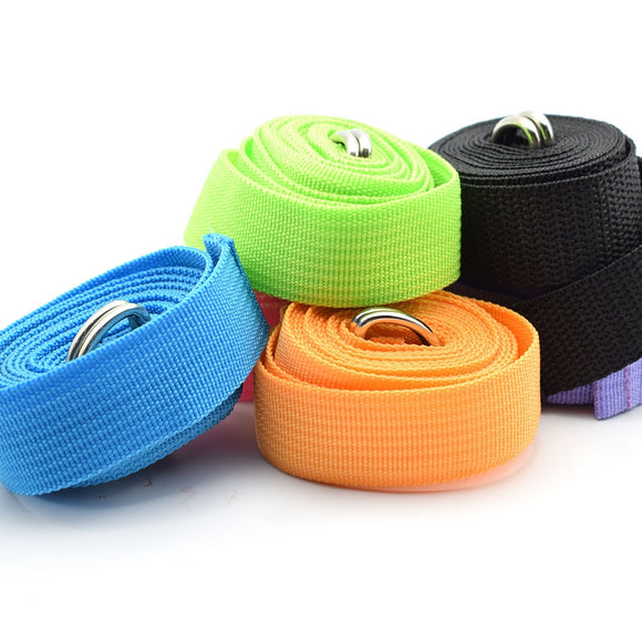 180CM Sport Yoga Stretch D-Ring Belt