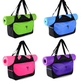 High-capacity Waterproof Canvas Yoga Mat Bag (Yoga Mat sold separately)