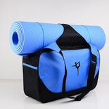 High-capacity Waterproof Canvas Yoga Mat Bag (Yoga Mat sold separately)