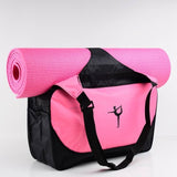 High-capacity Waterproof Canvas Yoga Mat Bag (Yoga Mat sold separately)