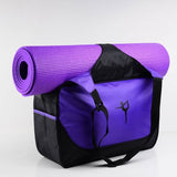 High-capacity Waterproof Canvas Yoga Mat Bag (Yoga Mat sold separately)