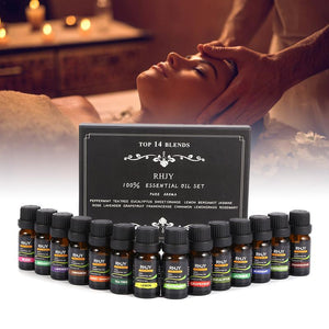 100% Pure Plant Aromatherapy Essential Oil Set, 10ml